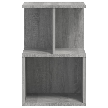 Nachtkastjes 2 St 35X35X55 Cm Bewerkt Hout Grijs Sonoma Eiken