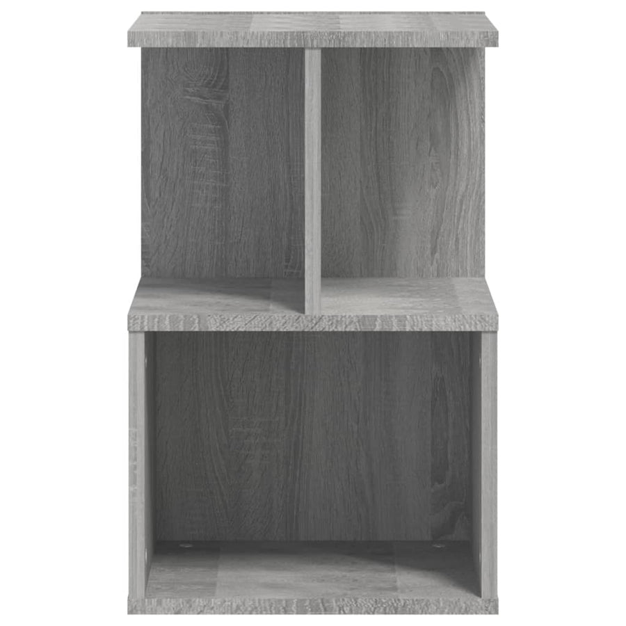 Nachtkastjes 2 St 35X35X55 Cm Bewerkt Hout Grijs Sonoma Eiken