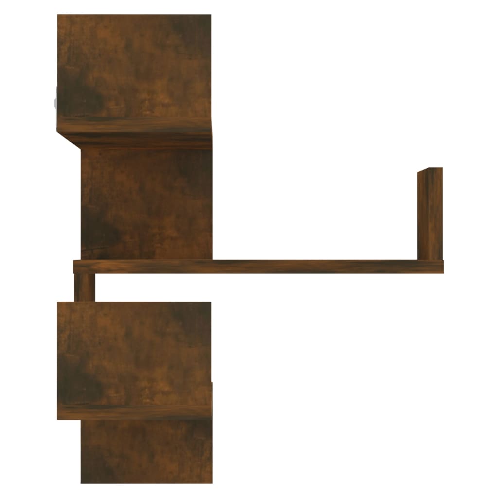 Hoekwandschappen 40X40X50 Cm Bewerkt Hout Sonoma Eiken 2 Gerookt eiken