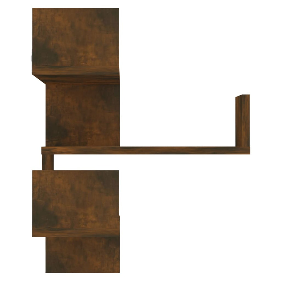 Hoekwandschappen 40X40X50 Cm Bewerkt Hout Sonoma Eiken 2 Gerookt eiken
