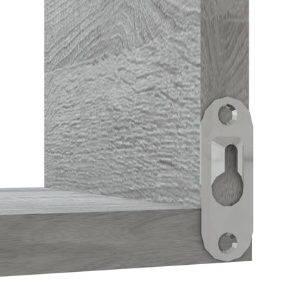 Hoekwandschap 40x40x50 cm bewerkt hout grijs sonoma eikenkleur 1 Grijs sonoma
