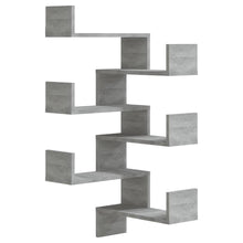 Hoekwandschappen 2 st 40x40x50 cm bewerkt hout grijs sonoma 2 Grijs sonoma