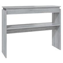 Wandtafel 02X30X80 Cm Bewerkt Hout Eikenkleurig Grijs sonoma