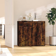 Dressoir 80x36x75 cm bewerkt hout gerookt eiken