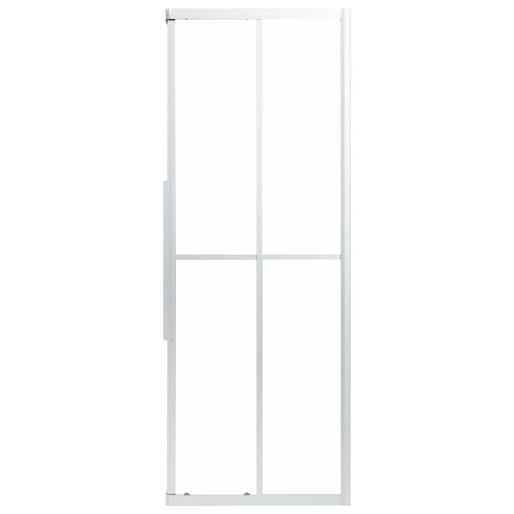 Douchecabine 90x70x180 cm mat ESG 90 x 70 x 180 cm Zilver Mat