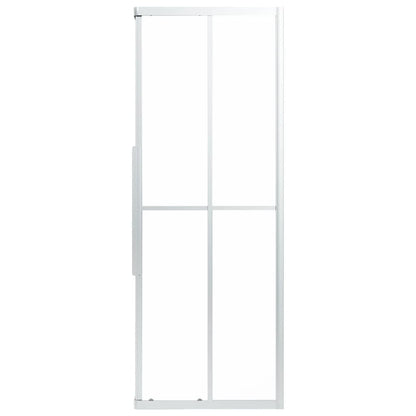 Douchecabine 90x70x180 cm mat ESG 90 x 70 x 180 cm Zilver Mat