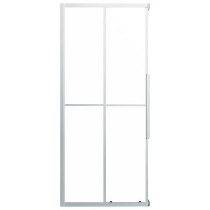 Douchecabine 90x70x180 cm mat ESG 90 x 70 x 180 cm Zilver Mat