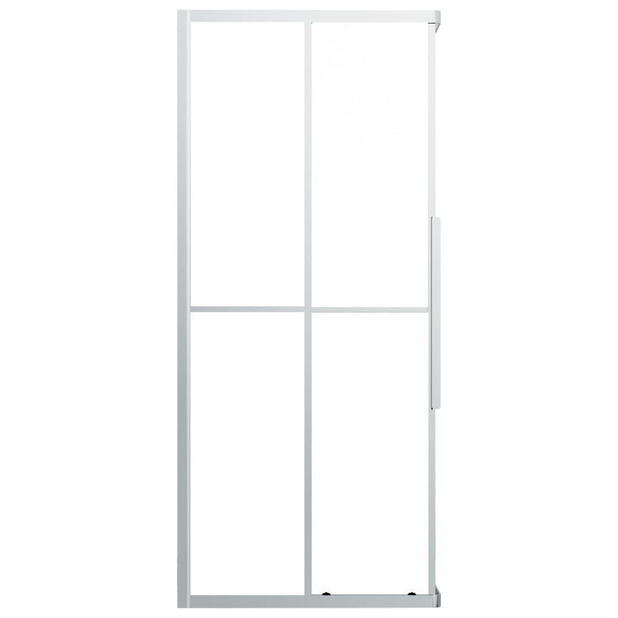 Douchecabine 90x70x180 cm mat ESG 90 x 70 x 180 cm Zilver Mat