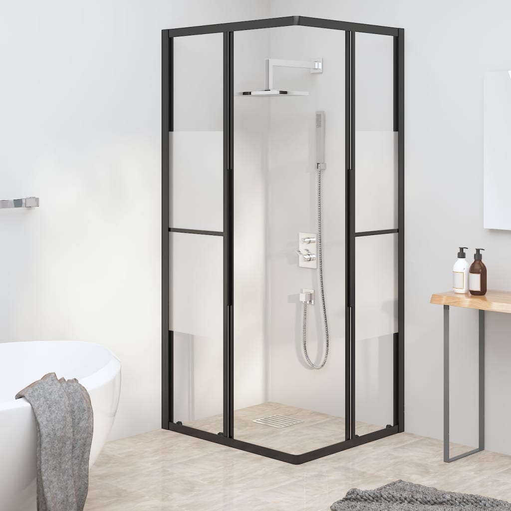 Douchecabine Esg Zwart 90 x 70 x 180 cm