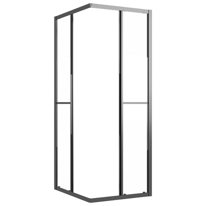 Douchecabine Esg Zwart 90 x 70 x 180 cm