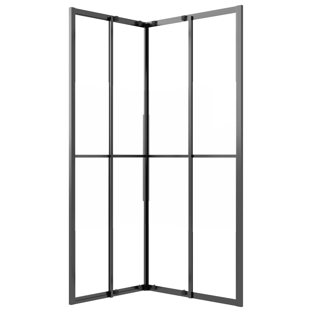 Douchecabine Esg Zwart 90 x 70 x 180 cm