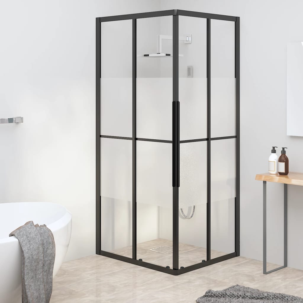 Douchecabine Esg Zwart 90 x 70 x 180 cm