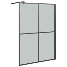 Inloopdouchescherm Donker Gehard Glas 140 x 195 cm