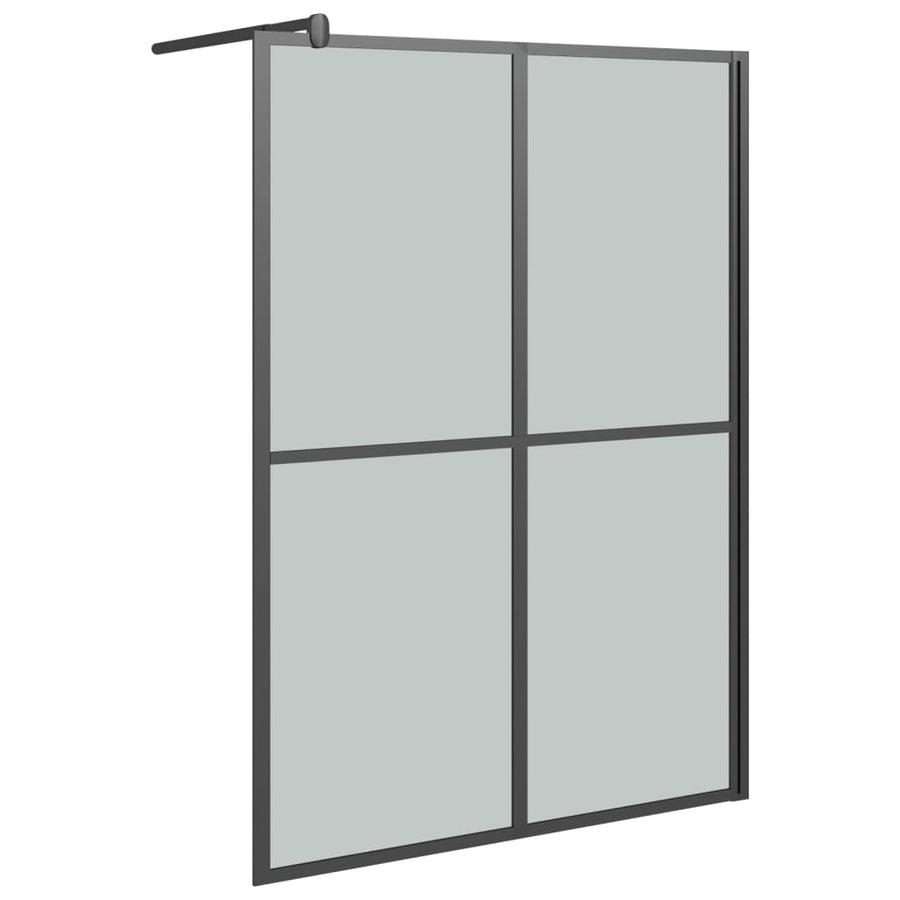 Inloopdouchescherm Donker Gehard Glas 140 x 195 cm