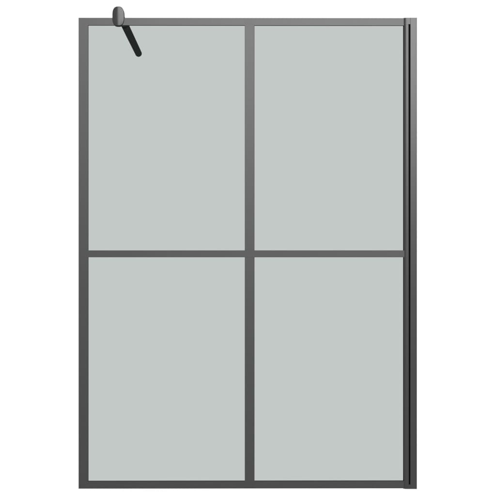 Inloopdouchescherm Donker Gehard Glas 140 x 195 cm