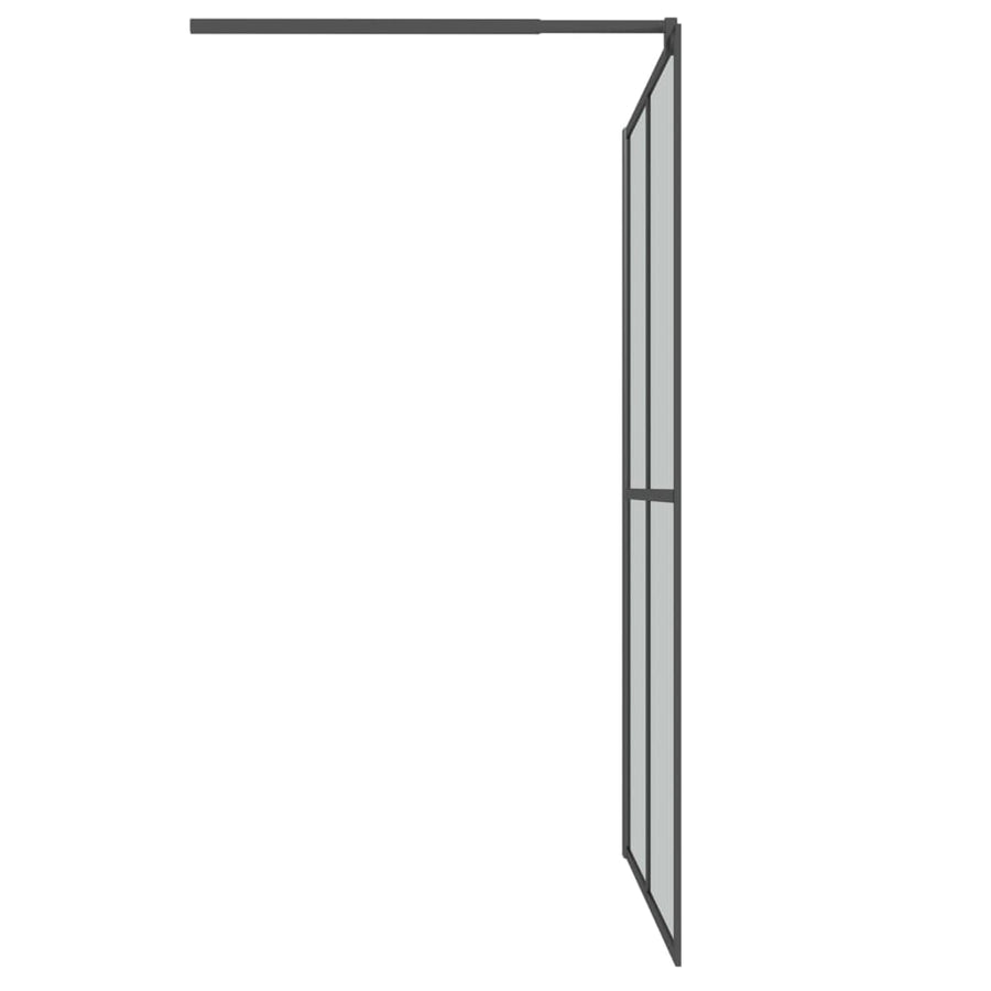 Inloopdouchescherm Donker Gehard Glas 140 x 195 cm
