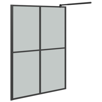Inloopdouchescherm Donker Gehard Glas 140 x 195 cm