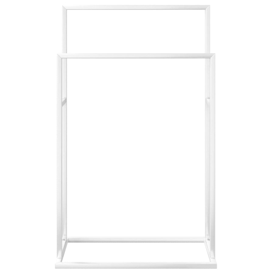 Handdoekenrek Vrijstaand 48X24X78,5 Cm Ijzer 48 x 24 x 78.5 cm Wit