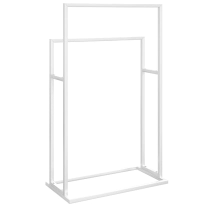 Handdoekenrek Vrijstaand 48X24X78,5 Cm Ijzer 48 x 24 x 78.5 cm Wit