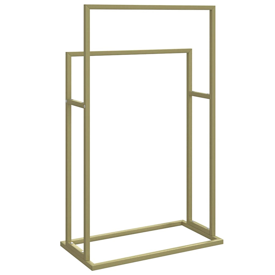 Handdoekenrek Vrijstaand 48X24X78,5 Cm Ijzer Kleurig 48 x 24 x 78.5 cm Goud