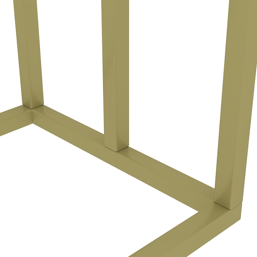 Handdoekenrek Vrijstaand Ijzer Kleurig 48 x 24 x 79 cm Goud