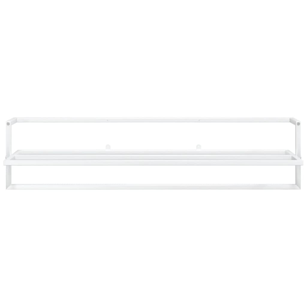 Handdoekenrek 95X25X22 Cm Ijzer Wit