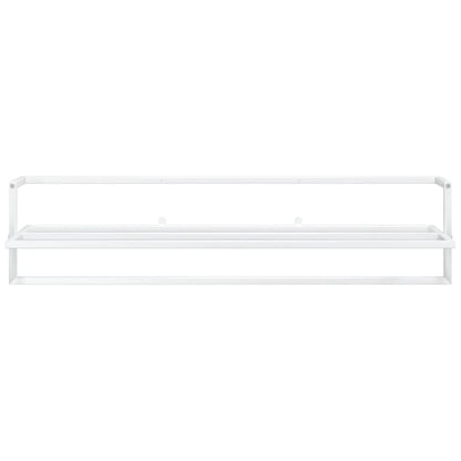 Handdoekenrek 95X25X22 Cm Ijzer Wit