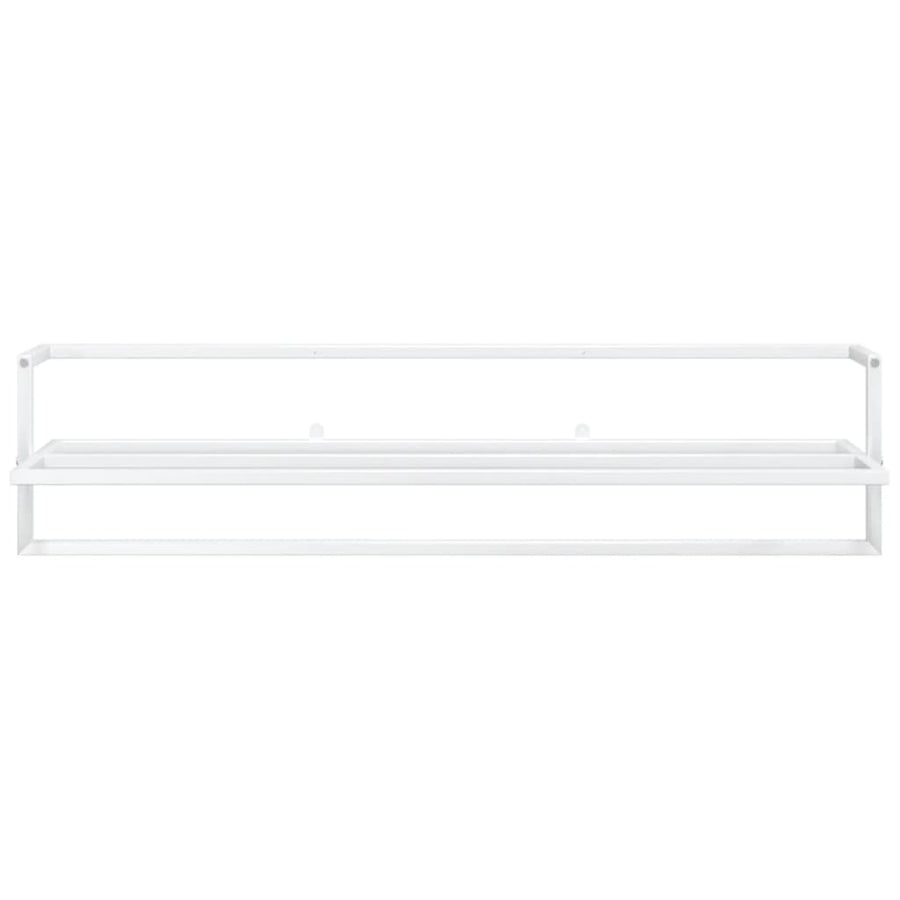 Handdoekenrek 95X25X22 Cm Ijzer Wit