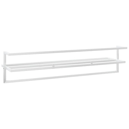 Handdoekenrek 95X25X22 Cm Ijzer Wit