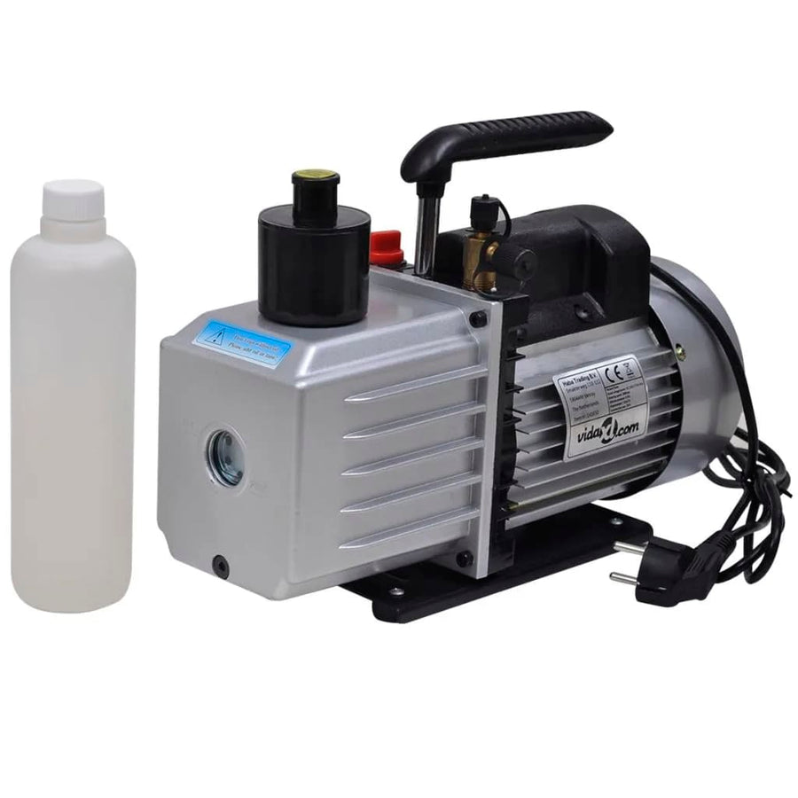 Vacuümpomp 100 L/min met 2-voudige manometerset 2-weg