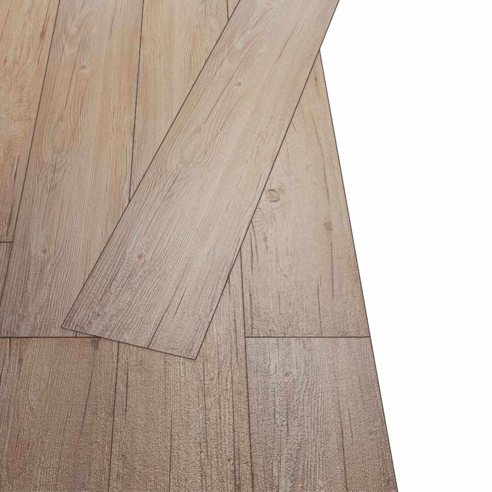 Vloerplanken 18 pcs Eikenbruin 2,51 m² PVC