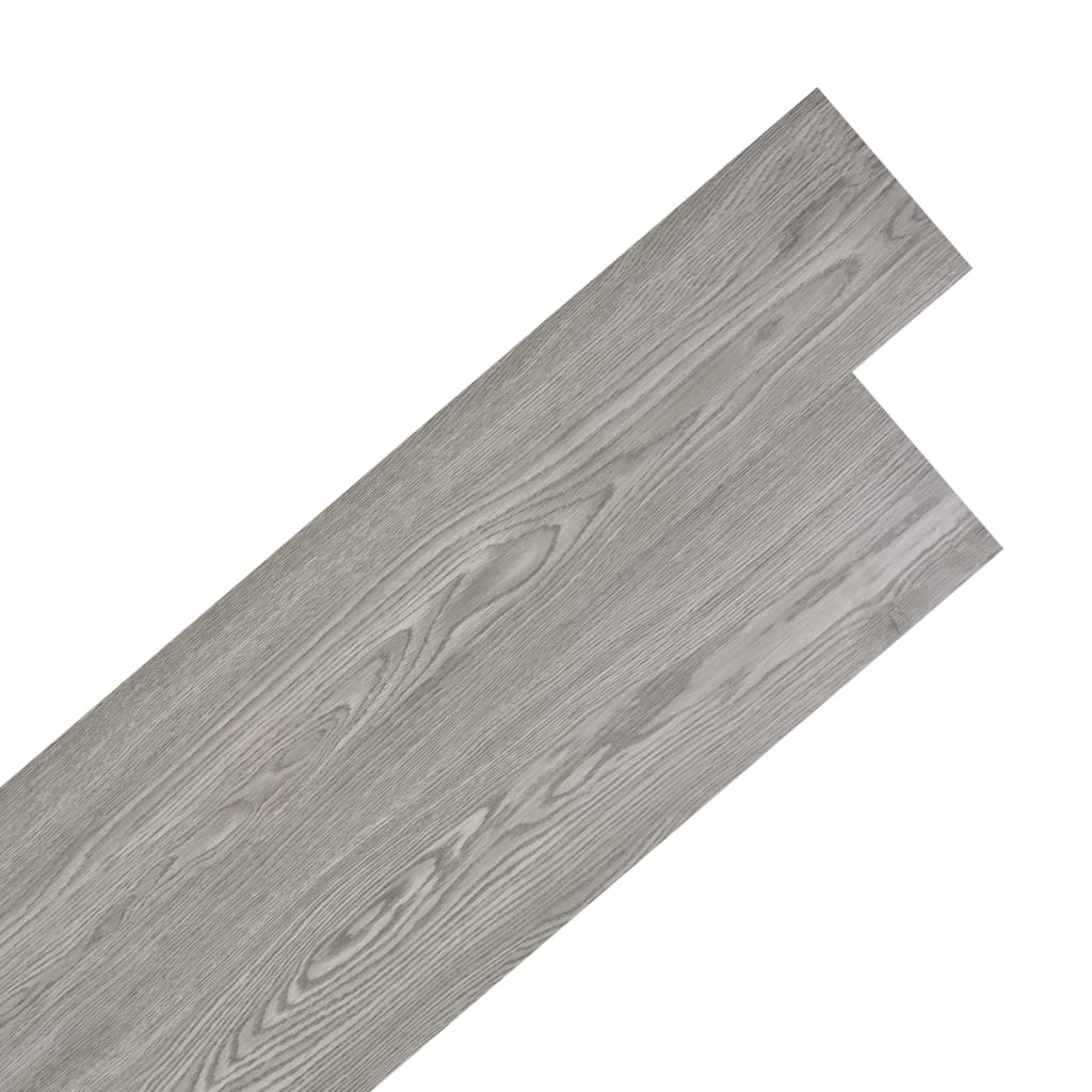 Vloerplanken zelfklevend 2,51 m² 2 mm PVC donkergrijs 2.51 m² Donkergrijs