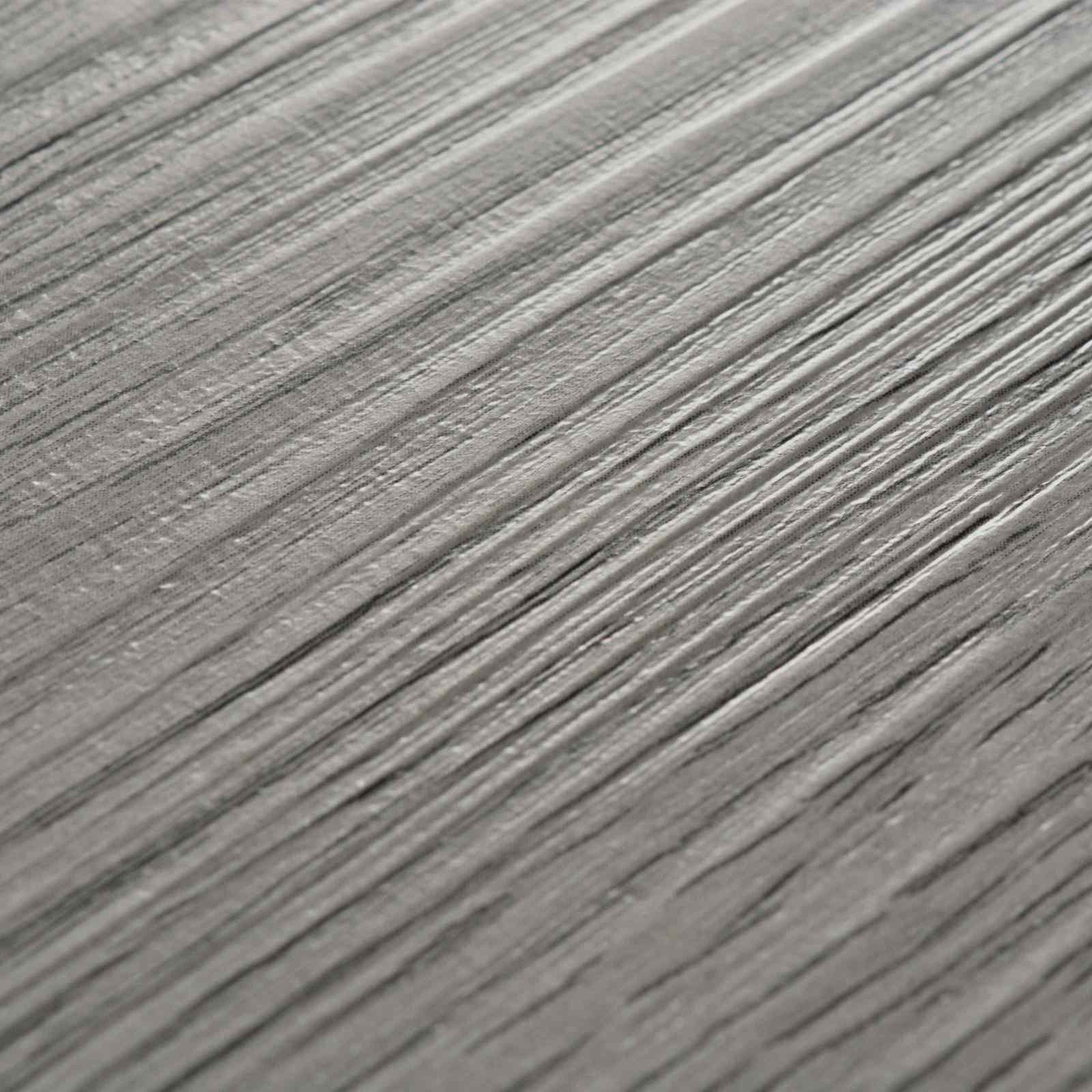 Vloerplanken 18 pcs Donkergrijs 2,51 m² PVC