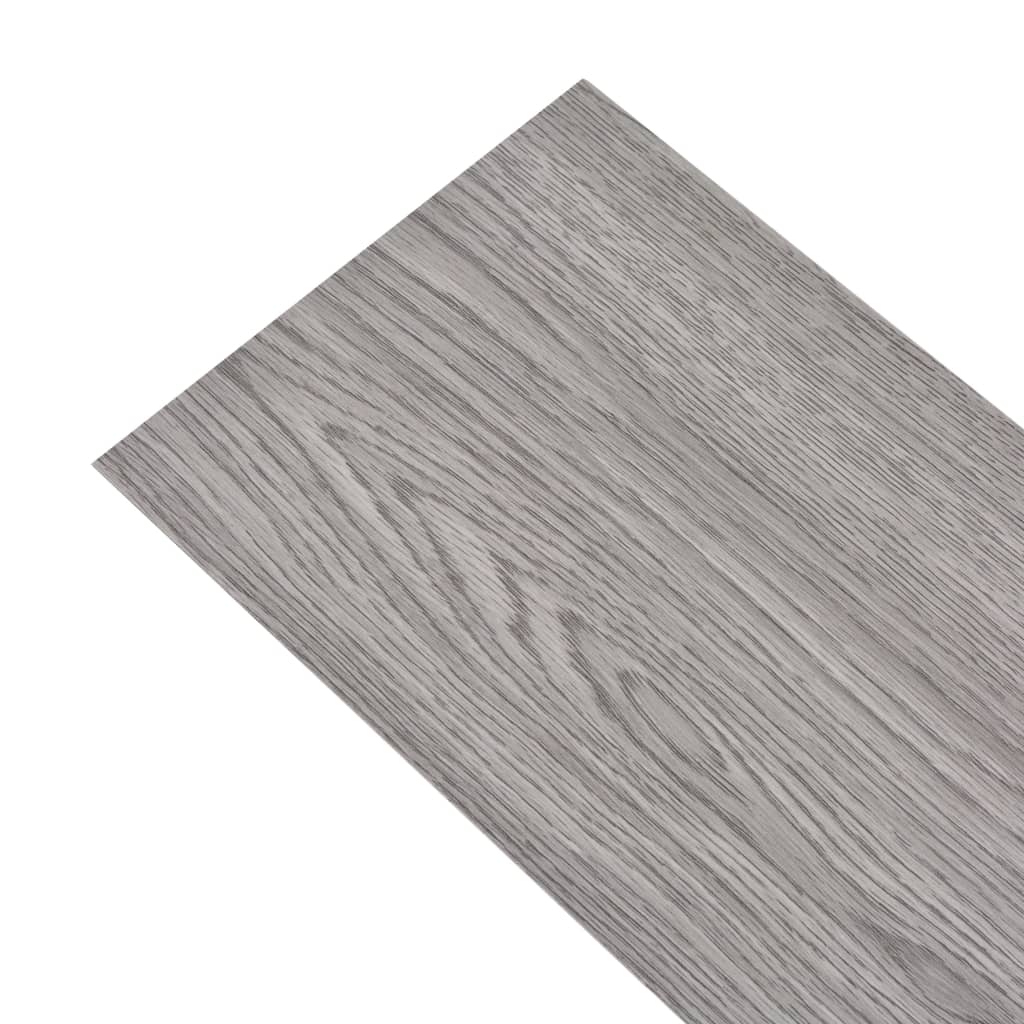 Vloerplanken zelfklevend 2,51 m² 2 mm PVC donkergrijs 2.51 m² Donkergrijs