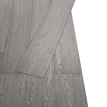 Vloerplanken zelfklevend 2,51 m² 2 mm PVC donkergrijs 2.51 m² Donkergrijs