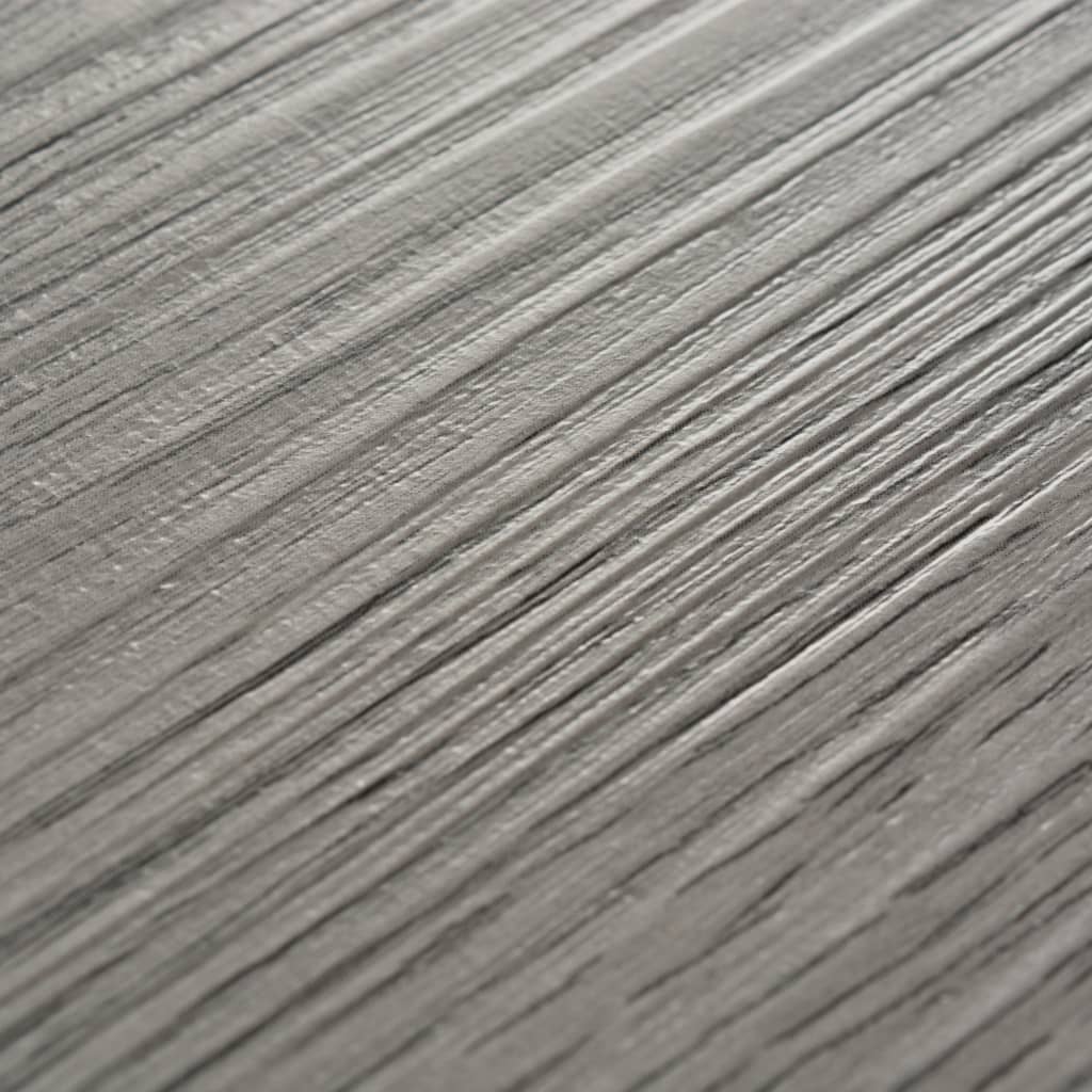 Vloerplanken zelfklevend 2,51 m² 2 mm PVC donkergrijs 2.51 m² Donkergrijs