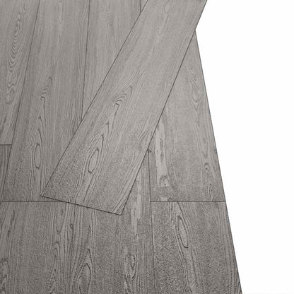 Vloerplanken 18 pcs Donkergrijs 2,51 m² PVC