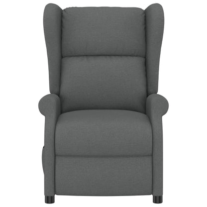 Fauteuil Verstelbaar Elektrisch Stof Donkergrijs 1