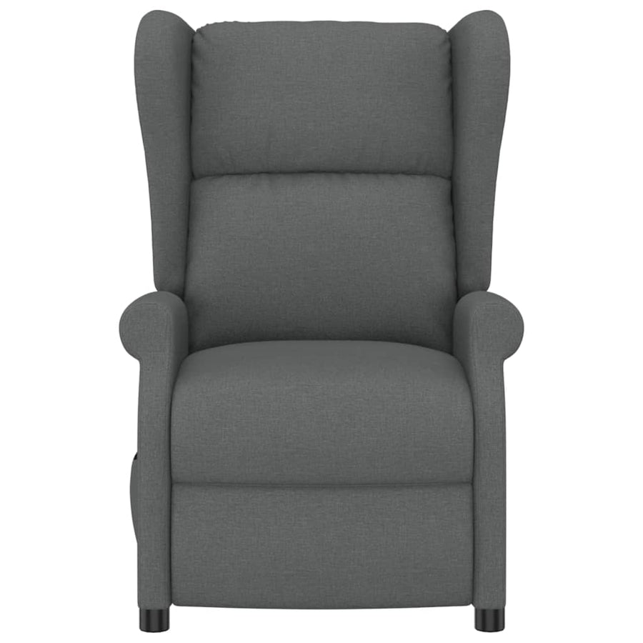 Fauteuil Verstelbaar Elektrisch Stof Donkergrijs 1