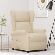 Fauteuil elektrisch verstelbaar crème