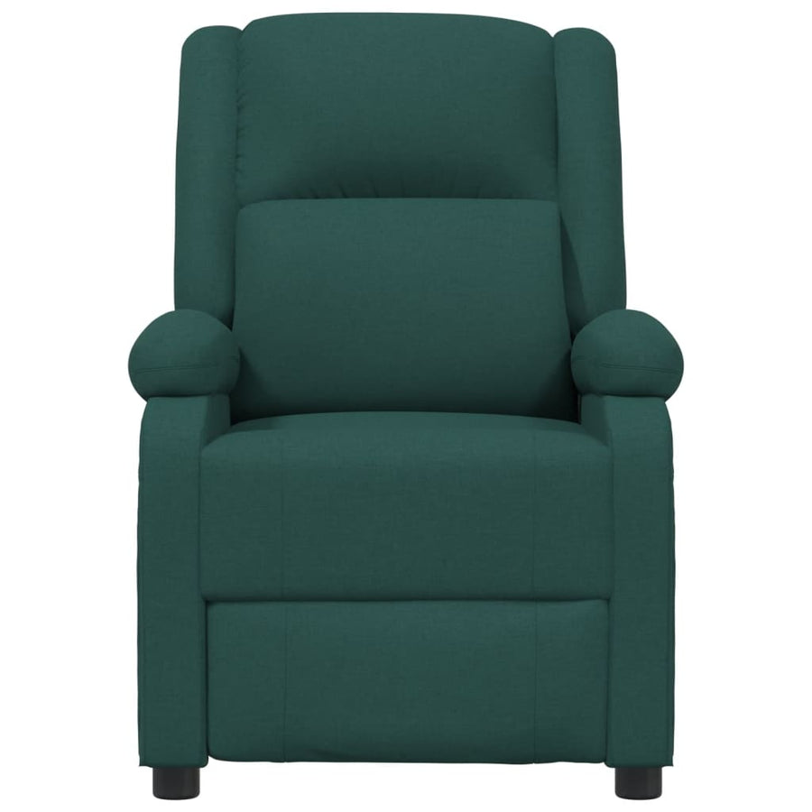 Fauteuil Verstelbaar Elektrisch Stof Donkergroen 1