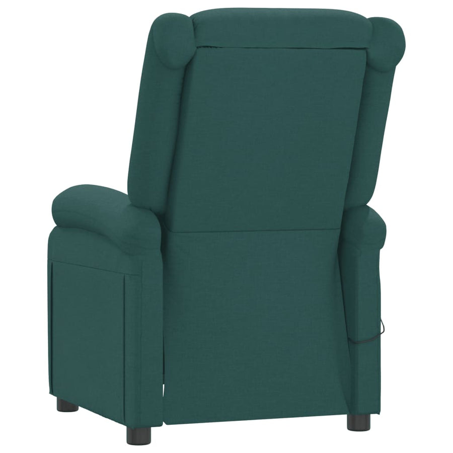 Fauteuil Verstelbaar Elektrisch Stof Donkergroen 1