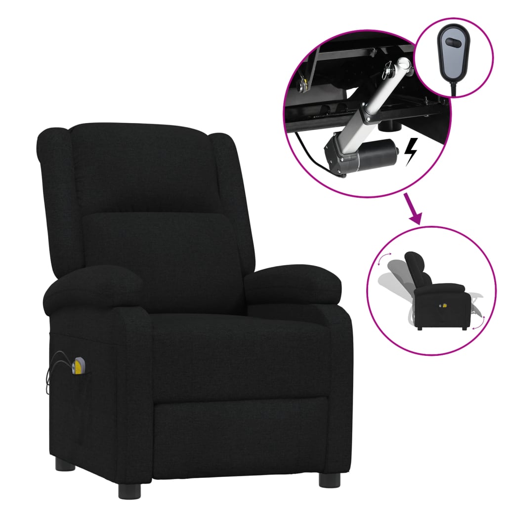 Massagestoel Elektrisch Stof