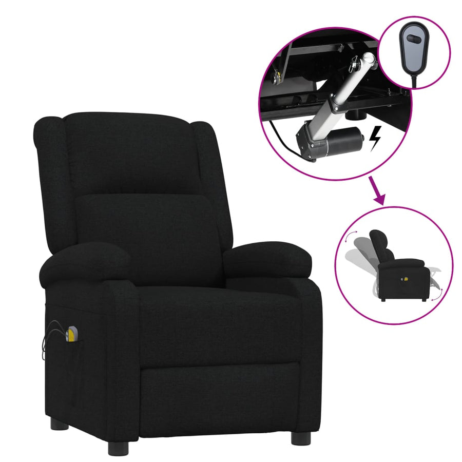 Massagestoel Elektrisch Stof