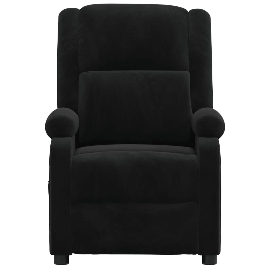 Fauteuil Verstelbaar Elektrisch Stof Zwart 1