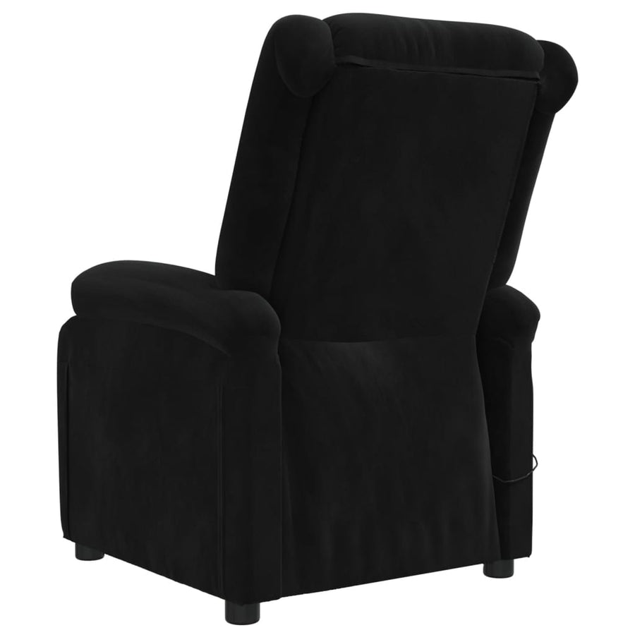 Fauteuil Verstelbaar Elektrisch Stof Zwart 1