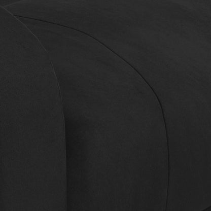 Massagestoel Elektrisch Verstelbaar Fluweel Zwart 1