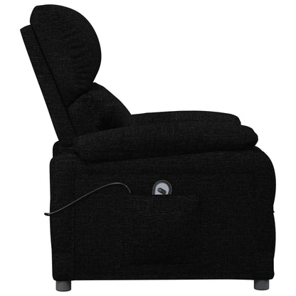 Fauteuil Verstelbaar Elektrisch Stof Zwart