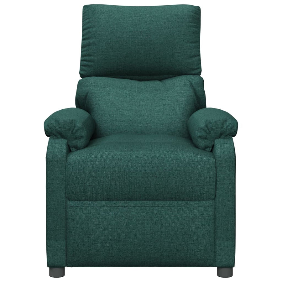 Fauteuil Verstelbaar Elektrisch Stof Donkergroen