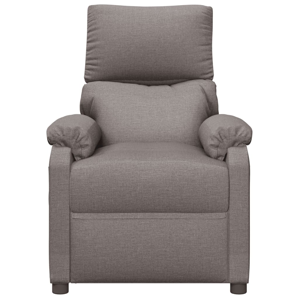 Fauteuil Verstelbaar Elektrisch Stof Taupe 1